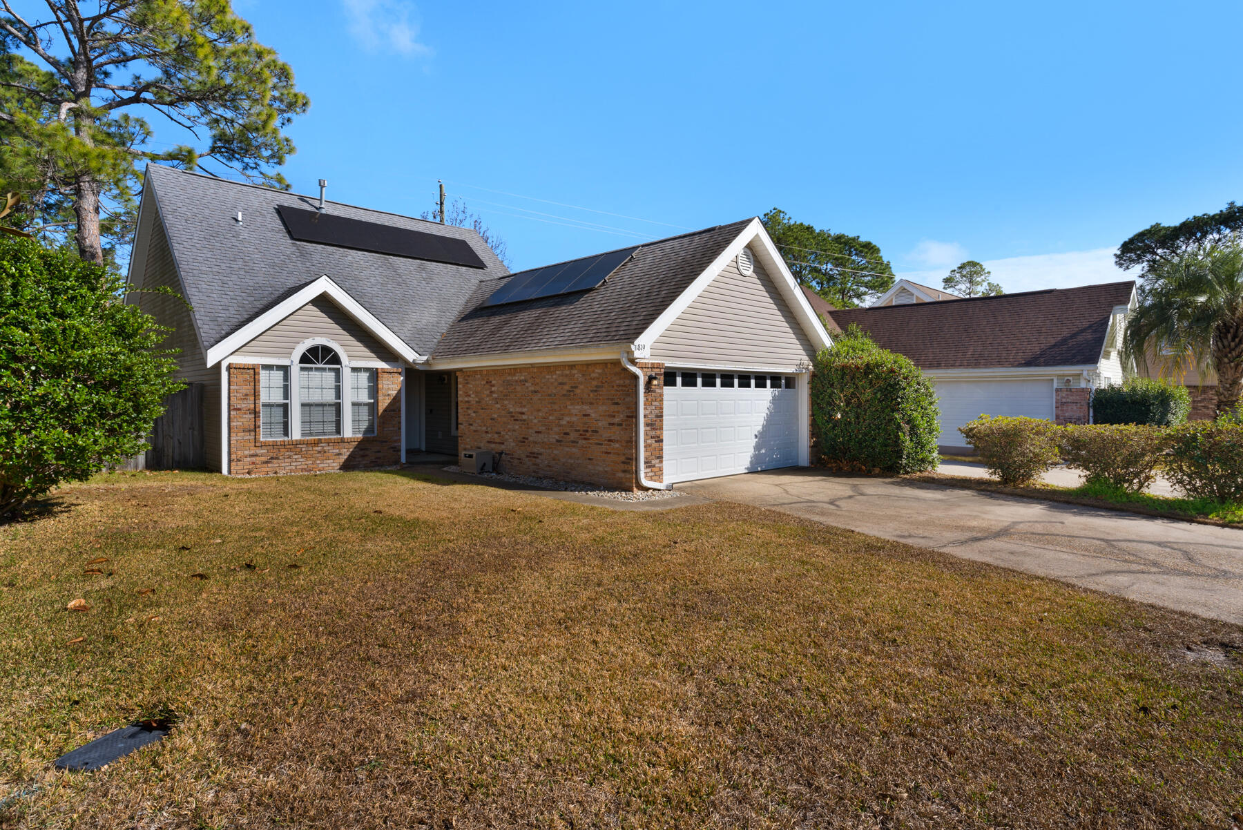 **PET FRIENDLY!** This cozy home is snuggled between Eglin AFB & Hurlburt Field. The living area features cathedral ceilings and a wood burning fireplace. Home has a split bedroom plan between spare bedrooms and master. Private master bath provides a double vanity and walk-in closet. Side/back yard offer an open patio with a privacy fence. All Coastal Realty Services residents are enrolled in the Resident Benefits Package (RBP) which includes renters insurance, HVAC air filter delivery (for applicable properties) and our best-in-class resident rewards program, and much more! More details upon application.