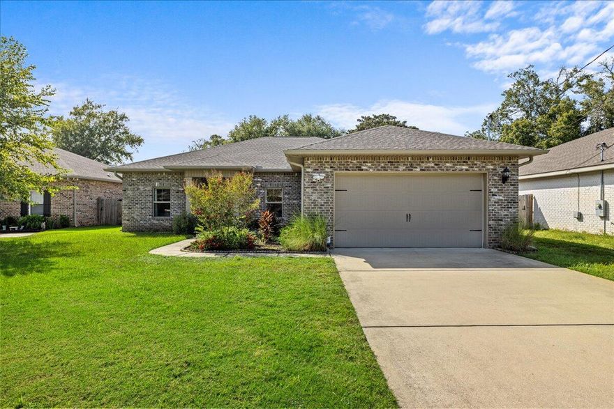 Enjoy this single level, fully furnished 4 bedroom home centrally-located in the heart of Fort Walton city beach just 4 miles away from the island beach and a 10-minute drive to Eglin & Fwb Airport. The home is conveniently located to water sport activities, fishing, boating and ocean exploring, and many shops/restaurants.  This listing is for a one year lease beginning December 1 with an option to extend the lease or purchase the home. Utilities not included.**Please Note**Dogs will be considered, no cats due to allergies.