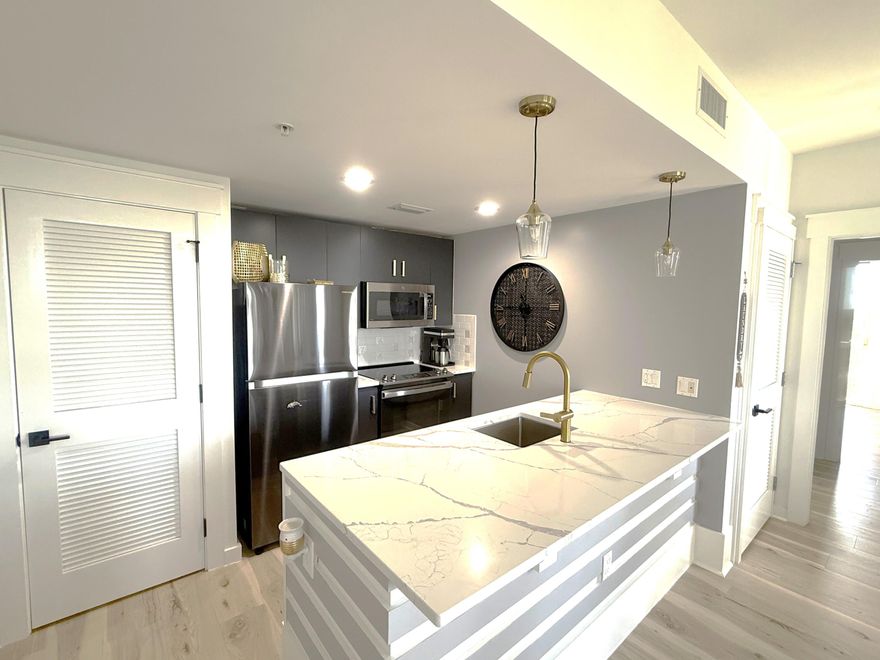 TOTALLY REMODELED FROM FLOOR TO CEILING!! Located in Sandestin Golf & Beach Resort. Immaculate Large Corner Unit. Condo offers 1 bedroom, 1 bath, spacious den with a very private balcony. Owners will love the extra storage for personal belongings. If you are looking for a investment rental or a second home this unit is for you! Owners just lowered the asking price for a quick sale! The wonderful thing about this corner unit is you are able to watch the Firework Show from the comfort of the den or enjoy a glass of wine from the balcony. You will love the location of this condo everything is in walking distance!! Located in the beautiful Baytowne Wharf Community. Enjoy Restaurants, Live Entertainment, Fishing, lots of Rides and Game Room fun for the kids. Plus a lovely marina for your boat. Enjoy the private Solstice Club that features grilling stations, screened porch with a gas fireplace, fully equipped kitchen, and a flat screen TV.  An exceptional space for upscale gatherings. The entire resort is interconnected by miles of pedestrian, bike and golf cart paths that weave through groves of live oaks, meandering past natural lagoons, fountains, man-made lakes, and meticulously landscaped fairways.