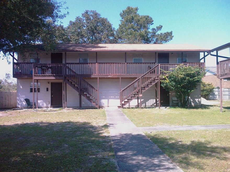Rare opportunity to purchase multifamily property in Niceville, FL. Five (5) quads on two parcels with a total of twenty (20) apartment units. Centrally located near bases, shopping and schools. Each unit is 2 bedroom - 1 bath and is approx 700 square feet. Units include electric appliances, dishwashers and washer/dryer hook-ups. Current market rent is $675/month with Landlord responsible for property taxes, hazard insurance, maintenance, landscaping and pest control. Tenants pay their own utilities for electricity, water/sewer/trash and communications.
