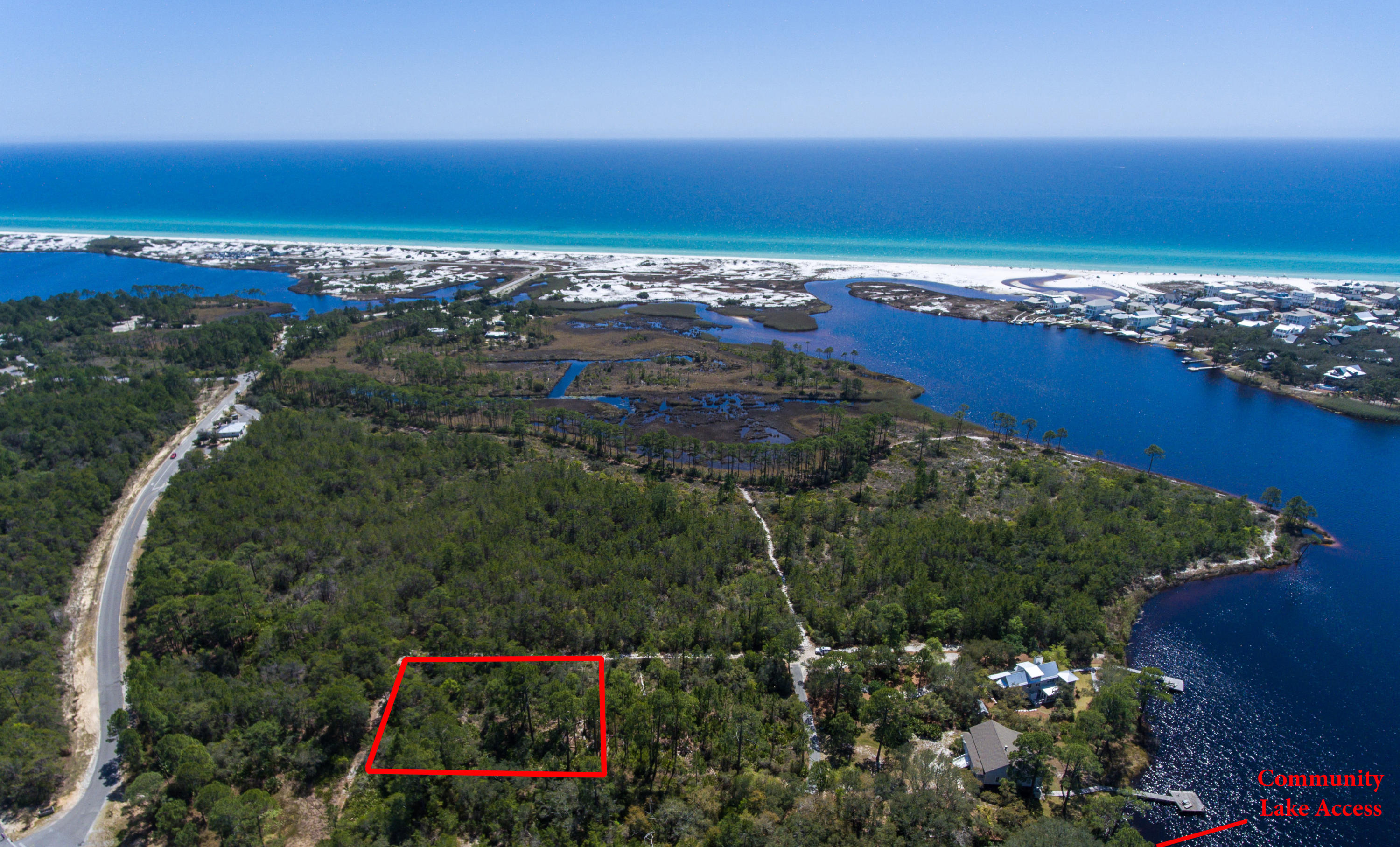 A rare find on Scenic 30A, this small community is just a short bike ride to the neighboring communities of Seaside, WaterColor, and Grayton Beach. Experience true Old Florida Style living with hundreds of acres of state park land as a backyard and community access to Western Lake, one of South Walton's uniquely stunning coastal dune lakes. Old Miller Place provides a peaceful, private location draped in natural greenery and twisted oak trees making it the perfect place to call ''home'' on the Emerald Coast. With only 10 homesites in this non rental community, this large lot backing up to Grayton Beach State Park offers an opportunity to build your dream home away from the busy vibe of larger beach communities in the area, yet is close enough to enjoy the restaurants, shopping, and varied activities they offer. It's easy to see why this property is an absolute must-see.
