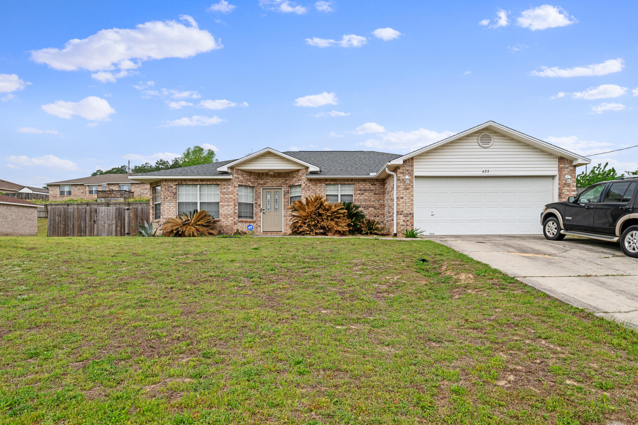 AVAILABLE MAY 12, 2025! $50 MILITARY DISCOUNT! Introducing a charming 3 bedroom, 2 bathroom home located in the desirable South Crestview area. This lovely house features a split floor plan, perfect for added privacy. The open-concept floorplan creates a spacious and inviting atmosphere, ideal for entertaining guests or simply relaxing at home. The large kitchen offers plenty of counter space, center island, and tons of storage. Outside, enjoy the privacy of a fenced backyard, perfect for outdoor activities or simply enjoying the fresh air. Conveniently located to the area's military bases, shopping, dining, and entertainment, this home offers both comfort and convenience. No smoking and NO cats allowed due to medical allergy. Dogs allowed.......
All applicants are required to complete an application on https://onefamilypropertyservices.petscreening.com/
regardless of if they own a pet or not. Applicants with an ESA are also required to complete the application.
** Fees Required once an application is approved include, but may not be limited to: Security Deposit, Non-Refundable Fees (cleaning and rekey), $20 Certified Mail Fee, and Pet Fees (when applicable).