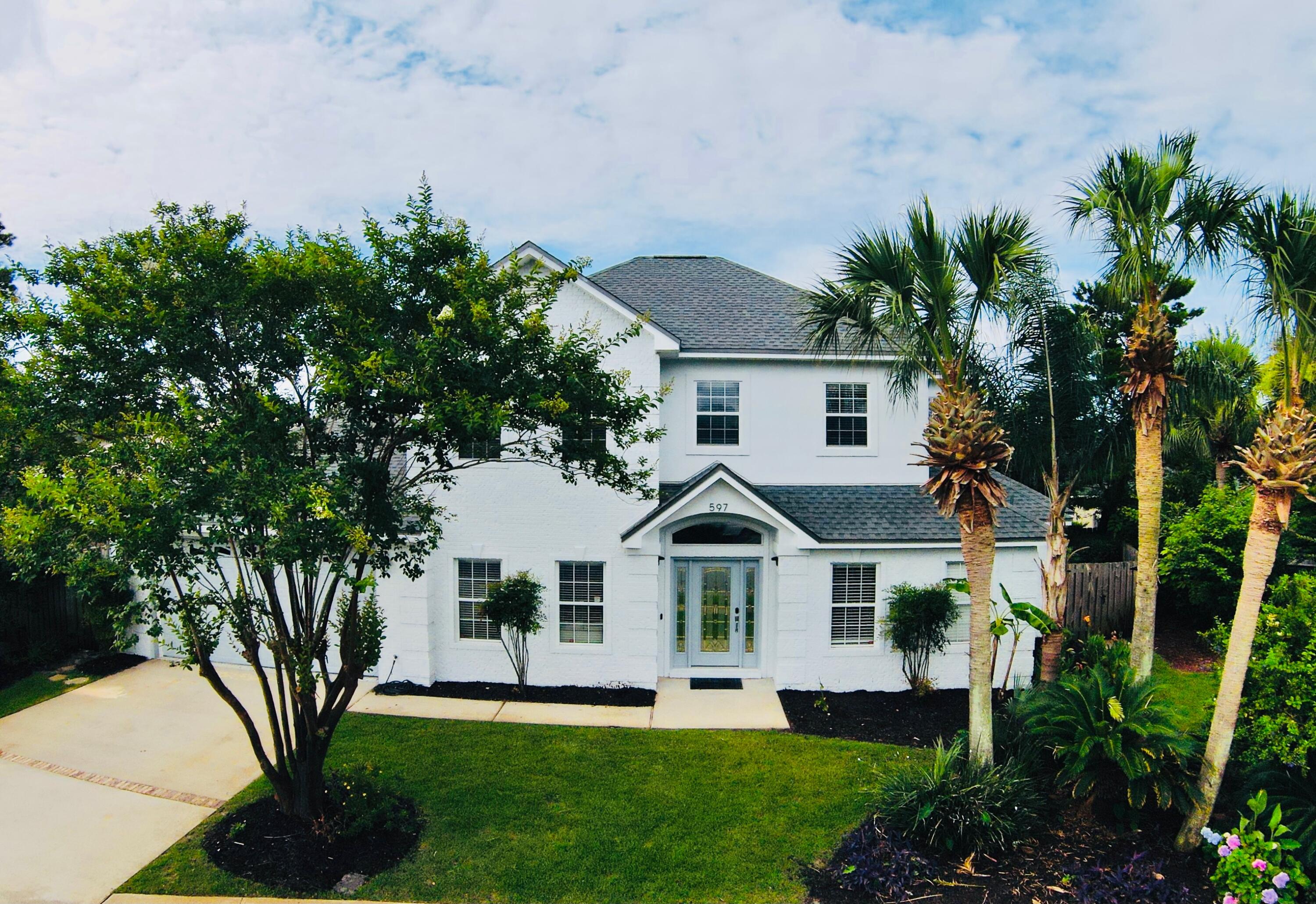 Extremely rare opportunity to own in this highly coveted community that not only has gated access to the Gulf, it also has over 500 feet of private beach. You never have to look for a parking spot because in Avalon Beach Estates, you live at the beach.This fully furnished, beautifully renovated 3-bedroom, 2.5 bath home includes, brand new roof with Stormguard underlayment, freshly painted exterior, freshly painted interior, LVP flooring, new kitchen counters, new refrigerator, new shower in master bathroom, Nest thermostat, central vac, surround-sound speakers. Master and laundry are conveniently located on the first floor.