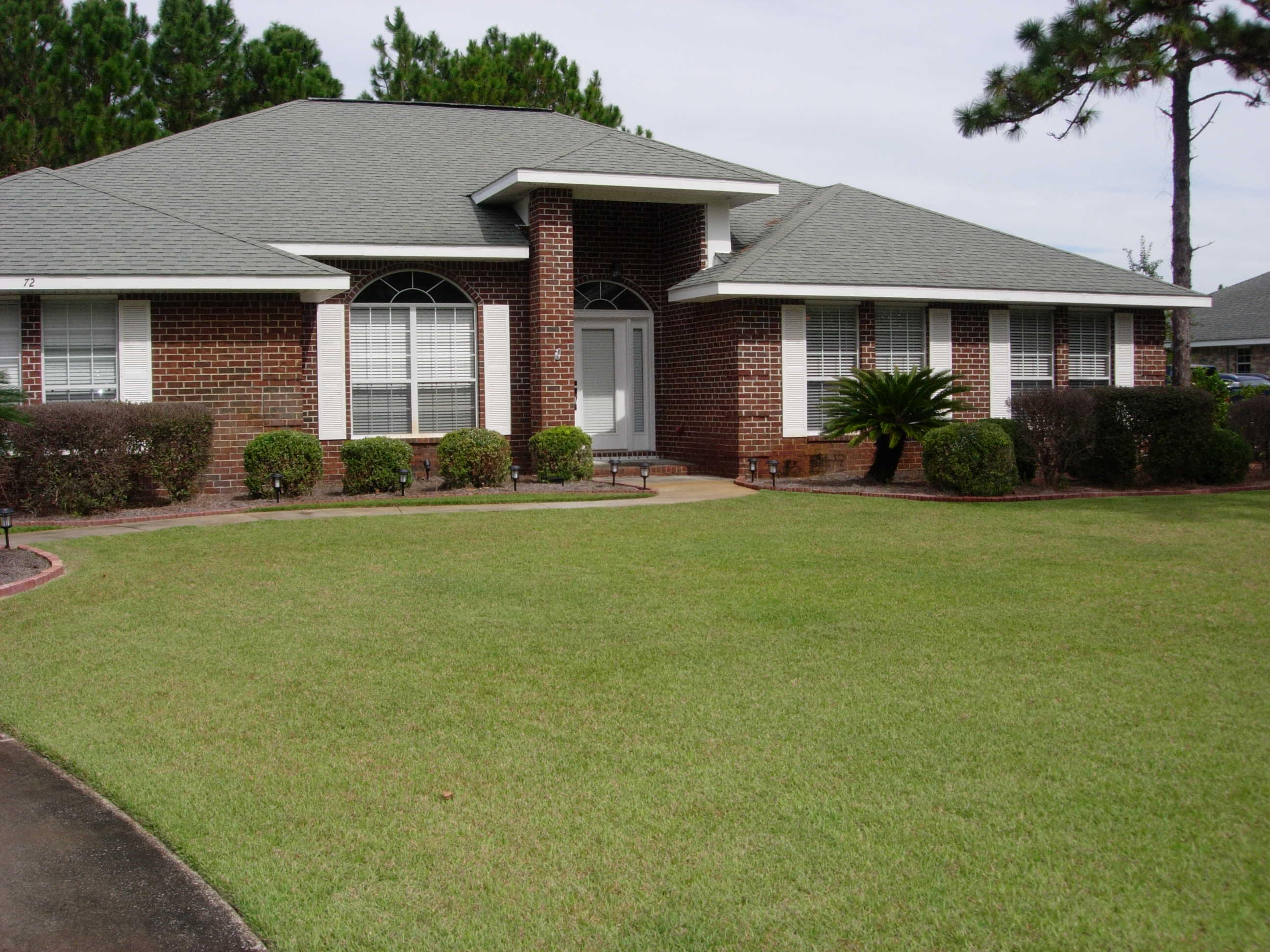 This beautiful home is in the much sought after West portion of Driftwood Estates. Located on a 1/2 acre with 4 spacious bedrooms and 3 updated baths with new vanities with granite countertops. The lighting and toilets are new. All brand new 9/16 inch wood flooring throughout including the closets. The kitchen & baths feature ceramic tile, you will not find any carpet in this home. The great room has vaulted ceilings and a fireplace. Spacious primary bedroom has an attached bath with dual sinks and 2 separate walk-in closets. The kitchen features stainless steel appliances, a pantry and separate casual & formal dining areas. The large tiled patio area overlooks a fenced yard that backs up to a green belt and room for a pool. A security system is in place making this home move-in ready