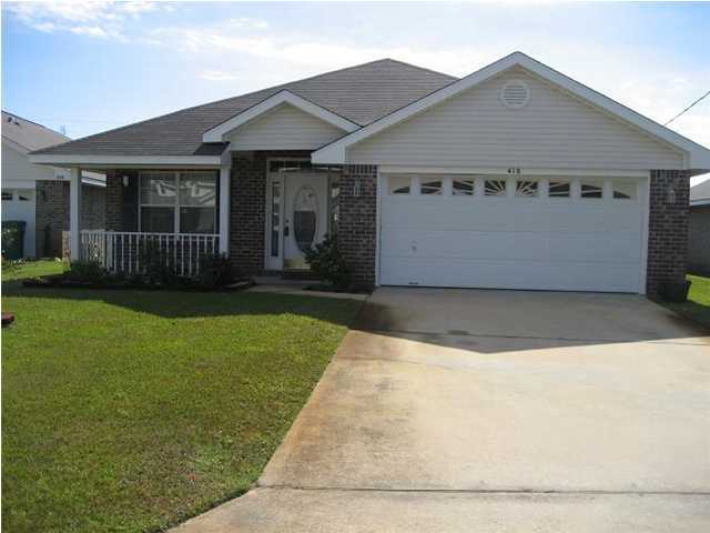 GREAT HOME IN A FAMILY FRIENDLY NEIGHBORHOOD. CHECK OUT THE VIEW OF THE SOUND FROM THE REAR DECK AND FAMILY ROOM. HOME BOASTS A FORMAL LIVING ROOM, FAMILY ROOM, DINING AREA, 3 BEDROOMS AND 2 FULL BATHS. CERAMIC TILE THROUGHOUT THE HOME EXCEPT FOR THE MASTER BEDROOM.WHICH HAS CARPET.INTERIOR LAUNDRY ROOM.. VERY CONVENIENT TO HURLBURT, NAVARRE AND FWB. THE KITCHEN IS VERY SPACIOUS WITH A EXTRA LONG BREAKFAST BAR. SMALL PET MAY BE ALLOWED, CHECK FOR APPROVAL. CALL OUR OFFICE FOR MORE INFO OR TO MAKE AN APPOINTMENT TO VIEW
