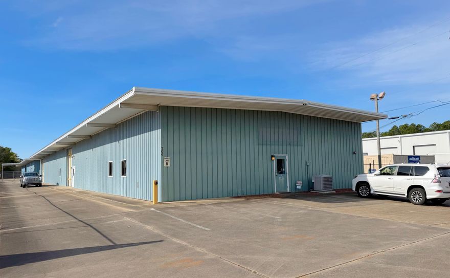 Available for lease- Two 10,000 SF industrial / light manufacturing buildings. Strategically located on a 1.59-acre parcel in the Fort Walton Beach Commerce & Technology Park, only minutes from Hurlburt Field and Eglin Air Force Base. Both buildings are fully heated and cooled with sealed floors and upgraded LED lighting. Additional amenities include 16 ft eave height, loading dock, three 16ft overhead doors, 6 inch reinforced slab, 1200 Amp 3 Phase power, fire suppression and fenced yard.