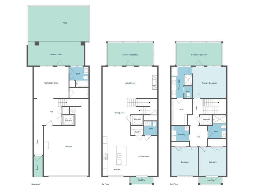 Located within the gated community of Kelly Plantation, The Brownstones provide residents with a comprehensive Florida lifestyle! Enjoy stunning views of Choctawhatchee Bay from this elegant three-level townhome, perfectly situated on the third hole--an ideal location for golf enthusiasts. The residence is equipped with an elevator for convenient access to all three levels. The first-floor suite/flex room offers privacy for guests, featuring a large sliding barn door and an ensuite bathroom. A spacious patio and bricked backyard provide opportunities to observe golf activities or enjoy evening sunsets. The second floor comprises a large living area to include a fireplace in the living room and an adjacent dining area. The kitchen caters to all culinary enthusiasts being equipped with a ... substantial Fantasy Brown Granite island and countertops, Bosch dishwasher, Sub-Zero refrigerator and freezer, and a WOLF gas stove and oven. Additionally, the second floor features a screened balcony with views of the Bay. There is also a smaller gathering/sitting area just off the kitchen. The residence is appointed with Dalcuore Driftwood collection luxury vinyl plank flooring throughout.
The third floor hosts the private master suite to include a screened patio, while two additional bedrooms on this level are each spacious enough to accommodate king-size beds.  There is also a full bathroom and laundry room on this level as well.  
Additionally, a two-car garage offers supplementary storage, and the attic benefits from foam insulation.
Kelly Plantation spans 900 acres along the Choctawhatchee Bay and offers residents access to amenities such as the Golf Clubhouse and Grill, Owners Club, huge swimming pool, five clay tennis courts, one hard surface court, three pickleball courts, a fitness center, walking trails, a dog park, and more. 