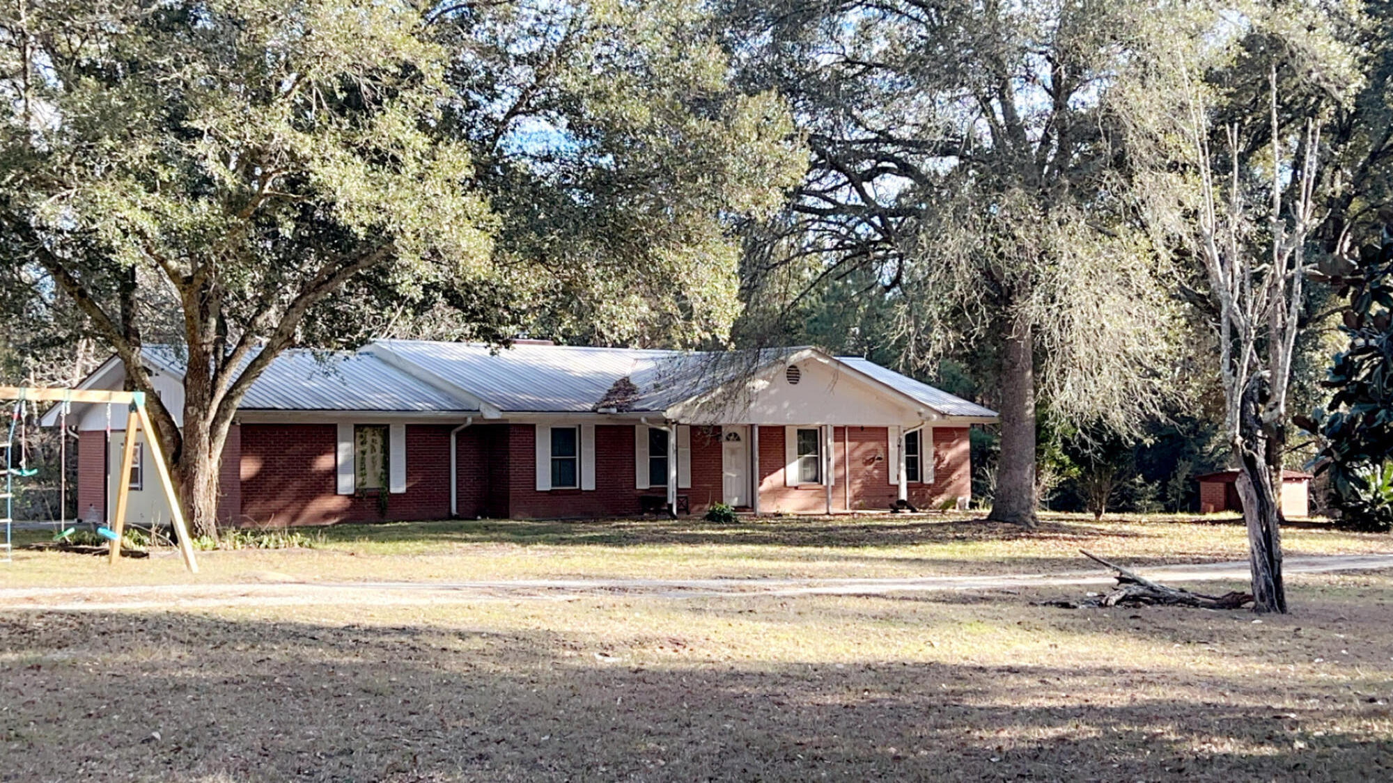 Charming 4-Bedroom, 3-Bathroom Fixer-Upper on 8 Acres with Pond and Livestock FencingNestled along a quiet country road, this spacious 2081 square foot fixer-upper offers endless potential for those looking to create their dream home. This home offers 2 master suites, each on opposite ends of the home. Set on a generous 8-acre lot, the property features a picturesque pond, perfect for relaxing or enjoying nature's beauty. Whether you're seeking a peaceful retreat, a homestead, or a project with room to grow, this home offers the perfect canvas.Property Highlights:4 Bedrooms, 3 Bathrooms (2 Master Suites)--plenty of space to renovate and customize to your taste.Beautiful pond, adding tranquility and scenic views8 acres of land, ideal for gardening, farming, or outdoor activities. A separate service pole for an RV Hookup close to the pond. The land is fenced for livestock.