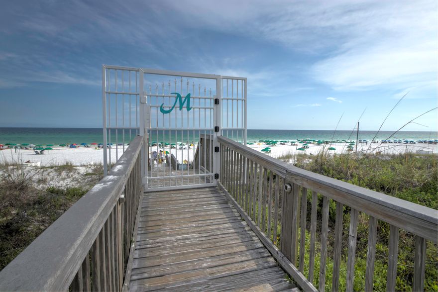 Are you looking for a vacation home? This lovely 1 bedroom with 2 hall bunks and 1.5 bathroom condo is a short walk form the beach. Lovely views from the balcony overlook beautiful palm trees and a nice view of the ocean. As you enter the condo to your right is a large bedroom with king size bed and adjoining bath. Down the hall opens up to a large kitchen overlooking the living room area and exit to rear covered patio. Some new furnishing and decor have been added this year as well as a new washer and dryer located within the unit. Maravilla is a gated community with deeded beach access, tennis courts, clubhouse, 2 pools, hot tub, basketball goal, shuffle board, beach volleyball, charcoal grills and plenty of parking and PET FRIENDLY!!!! This condo has an excellent rental history.