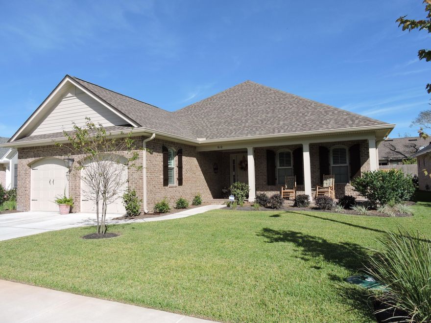 Light and Bright NEARLY NEW Home(owners moved in June 2017)in Magnolia Woods. This home has all the bells and whistles you expect in a new home- but better! Not only does it have a fantastic floor plan and a great fenced back yard, but it also has a screened porch perfect for entertaining! Also includes tons of upgrades - high end quartz countertops, large kitchen island, beautiful white soft-close cabinets throughout, dual fuel double oven range, gas hook up w/a new BBQ grill, plantation shutters, & super energy efficient heating and cooling systems. Master suite has a generously sized master bedroom, walk-in tiled shower with bench, extra large master closet, gorgeous double vanities - just has it all! The 3 other bedrooms are also large & light filled! Sellers' transfer is your gain