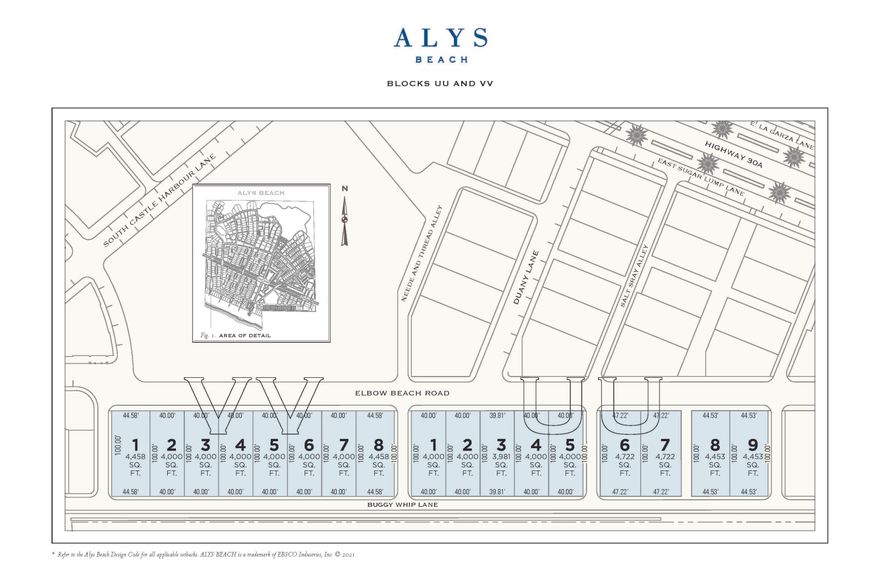 Entered for comp purposes.  Homesite South of 30A within close proximity of the new owners only Beach Club.