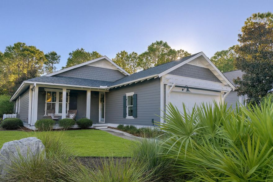 Discover coastal elegance at 131 Cannonball Lane, located in the highly sought-after Winter Garden neighborhood of Watersound Origins.&#8232;Built by the esteemed Huff Homes Builders, this Bayberry floor plan showcases quality craftsmanship and thoughtful design, offering a harmonious balance of refined finishes and relaxed coastal living.Come inside to find an inviting entryway and open living spaces enhanced by warm hardwood flooring and soaring 9-foot ceilings that create a bright and spacious atmosphere. The kitchen stands as the heart of the home, blending style and functionality with luxury countertops, a gourmet gas range, a vent hood, stainless steel appliances, and generous workspace for culinary creativity. In the bathrooms, natural stone travertine flooring adds a touch of spa-like serenity. The two-car garage provides both convenience and the built in locker nooks provide ample storage for coastal living essentials.
Beyond the home, residents of Watersound Origins enjoy access to an impressive array of resort-style amenities, including a 10-hole par-3 golf course, modern fitness center, seasonally heated pool, pickleball and tennis courts, a community garden, and a network of bike and walking trails. Kayaks and paddle boards are available at the Lake Powell dock, inviting adventure on Florida's largest coastal dune lake. The Village Commons serves as the social hub, hosting concerts, gatherings, and community events throughout the year.
Located in an established section of the master-planned communityaway from new construction - 131 Cannonball Lane offers the comfort of a neighborhood with convenient access to the Watersound Origins Town Center. Here you'll find shopping and dining options including Publix, Starbucks, local restaurants, medical offices, and entertainment venues that host farmers markets, summer concerts, and the annual singer-songwriter festival.
Just beyond the community, the world-class beaches of 30A and the region's rare coastal dune lakes await. Whether you enjoy fishing, boating, paddle boarding, or simply relaxing on sugar-white sands, this area provides endless opportunities to explore and unwind.
Experience the best of coastal living at 131 Cannonball Lane - where luxury, nature, and lifestyle come together along Florida's Emerald Coast. Schedule your private showing today and begin your next chapter at the beach.