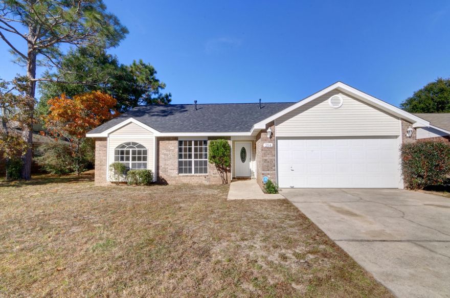 Better than new! Welcome home to this beautifully updated and maintained 4 bedroom home in Steeplechase. This home features an eat-in kitchen, separate dining room, great room with fireplace, and inside laundry room right off the two car garage. In 2017 the kitchen cabinets, counter tops, sink & fixtures, disposal, and ceramic tile floors were installed, along with brand new stainless steep appliances. Additionally, both bathrooms had new counter tops, sinks, fixtures, lighting, toilets and ceramic tile floors installed. Carpet and the roof are only a couple years old!!