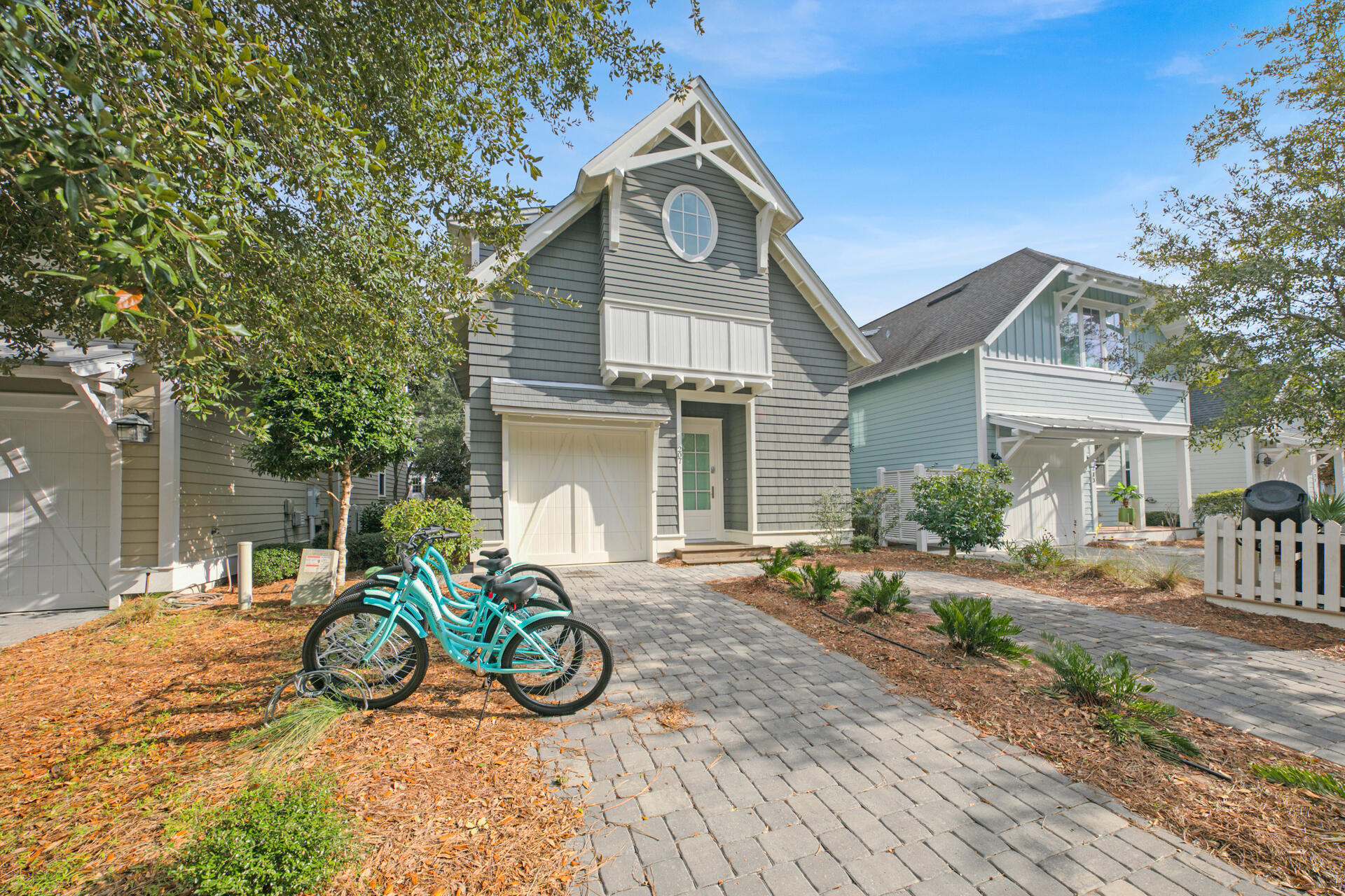 Watersound West Beach Custom built home(2020), designed by Rick Lowe Architecture & built by Ryan Harp Construction, is now available!  Located in the exclusive neighborhood of Watersound West Beach on the south side of 30a. Special touches throughout this charming cottage. Three Primary Bedroom Suites!  Plus additional large bunk or flex room, four and a half baths and 2,602 square feet!  This home is ideally designed to be a primary residence, or perfectly suited for a second home buyer, or as an investment opportunity. Features include: 10' ceilings, shiplap, a chef's kitchen with Kitchenaid professional appliances & quartz countertops, artisan tile in all bathrooms, and designer light fixtures, the attention to detail is evident throughout. Sold Fully Furnished. Turn Key!