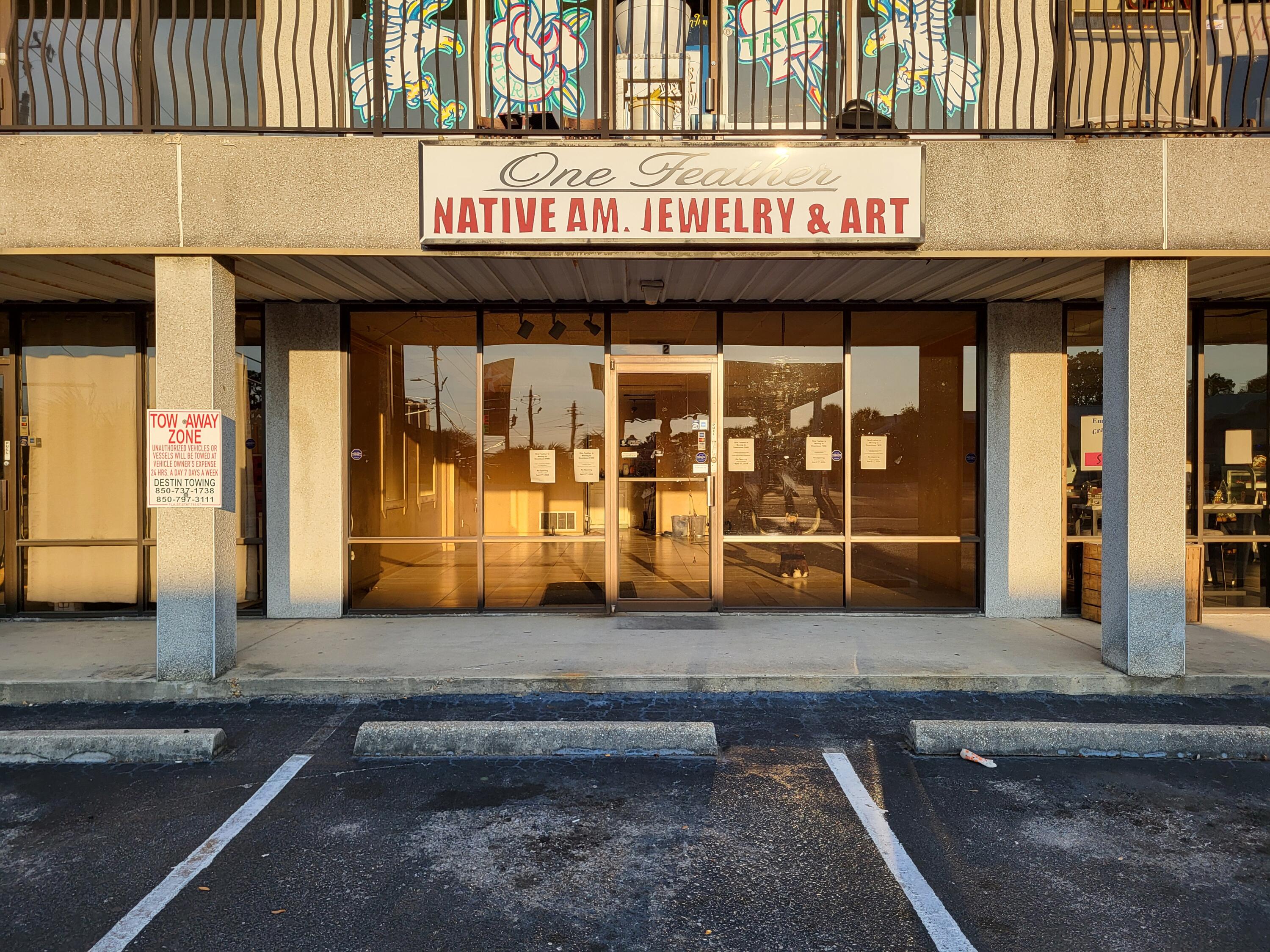 Retail space in Palmetto Plaza. Mostly open unit with 1 restroom and storage. Glass store front with paved parking located close to Emerald Grande at Harbor Walk Village. Monthly CAM is $325 which is includes water/sewer, common area expenses, bldg insurance.
