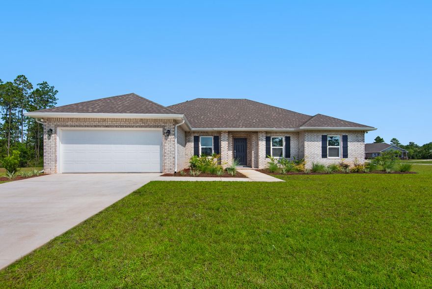 CALIZA floorplan is a dream for anyone who likes family time or to through those big parties. Your open concept, starts from the moment you walk into your home and are greeted by an office to one side with a formal open dining room on the other. As you take a short stroll in you will be immediately awe struck at the space of the oversized kitchen that is over looking into the large great room. This area is big enough for every one to pile in and avoid the elbow rubbing but also give the cook of the family the ability to be a part of it all while still working away in the kitchen. The outdoor living space gives you plenty of extra room to enjoy your yard. Your home is a split 4 bedrooms with the owners suite being privately located off the kitchen.