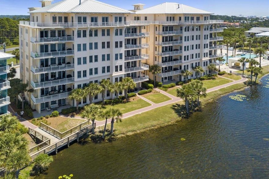 A truly rare find! This absolutely turnkey rental condo in the beautiful neighborhood of Carillon Beach is like nothing you've seen. With the privacy and security of the neighborhood, the adjacent access to the world's most beautiful beaches, and all the amenities you could possibly need this unit is perfect all around. This condo is an amazing investment opportunity with its amazing rentals or your perfect beach getaway spot.The Sunrise/Sunset twin condos are intimate 7-story, high-end condominiums that are centered on Lake Carillon to give you sweeping views of Lake Carillon, Gulf of Mexico, and Carillon Beach Community. A glamorous over-sized resort pool and the emerald waters of the Gulf of Mexico uniquely highlight this condo.