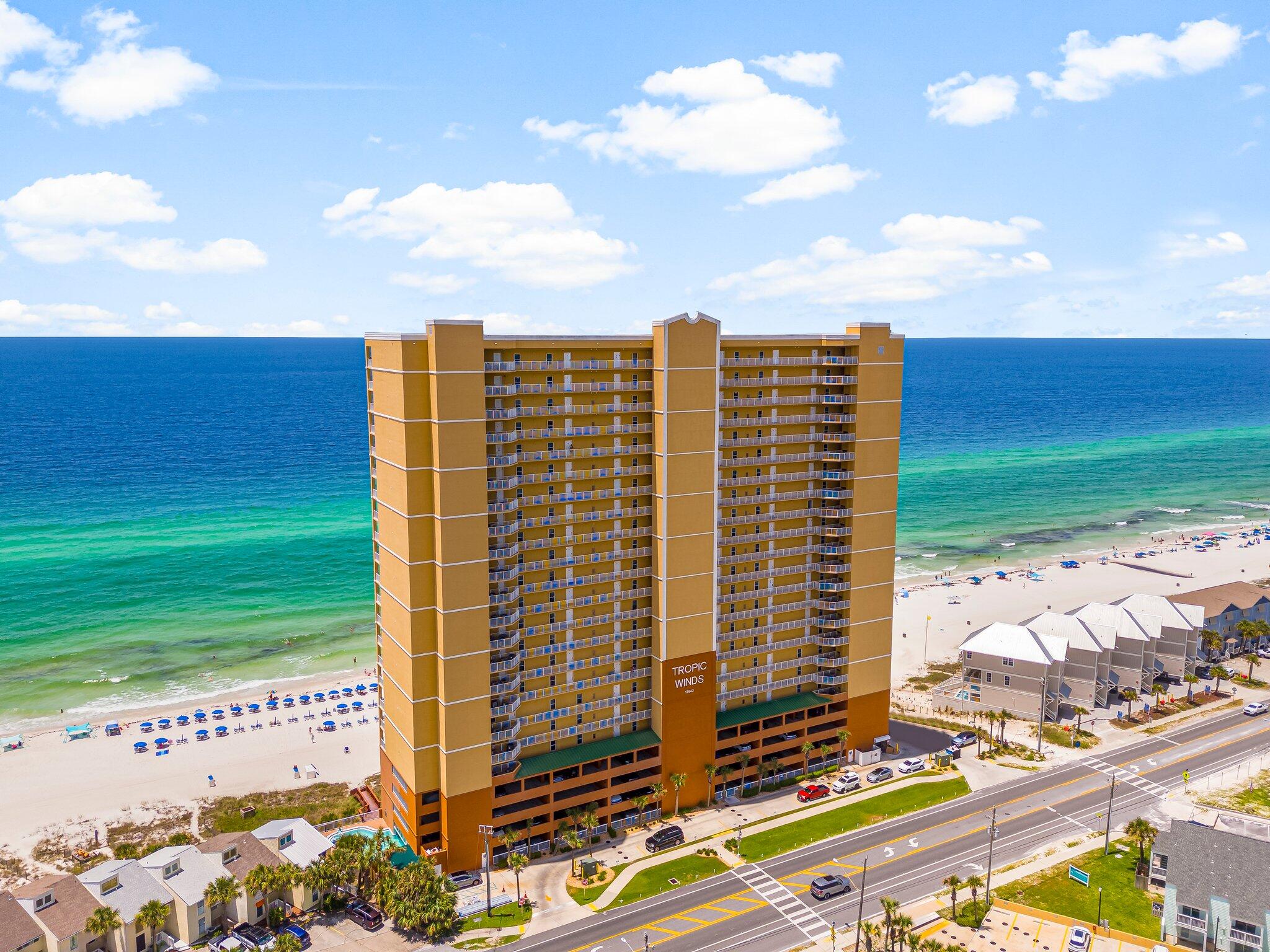 Gulf-Front Corner Unit | Fully Furnished | Never Rented Welcome to Unit 1001 at 17643 Front Beach Road--an exceptional corner unit on the 10th floor offering sweeping Gulf views, an oversized balcony, and a quiet, well-maintained community. Purchased new in 2009 and never used as a rental, this residence has been lovingly cared for as a second home and is being offered fully furnished--move-in ready for your personal enjoyment or future investment. Inside, you'll find a spacious and light-filled layout thanks to the corner-unit design, with large windows framing the breathtaking coastline. The HVAC system is newer, ensuring comfort and energy efficiency year-round.