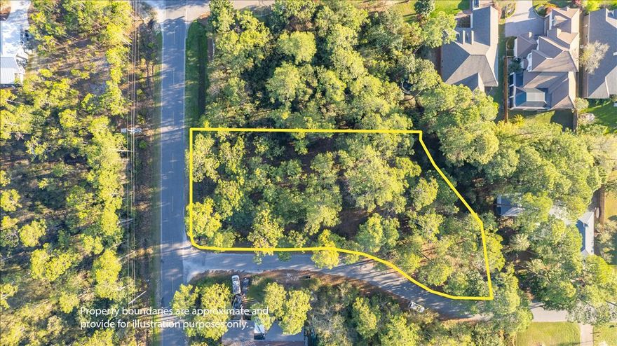 Build your dream house on this beautiful corner lot in a small 15 lot subdivision. The lot has large magnolia and oak trees with underground utilities available at the site.  The last two homes that sold in the neighborhood sold for 1.3m and 1.8m so lots of upside potential for appreciation. This is one of the larger lots in the subdivision. The location is very convenient being close to shopping, hospital, doctor offices, and quality restaurants as well as only minutes from the beautiful beaches of South Walton. A survey is available upon request.
