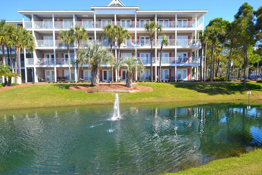 UPGRADED EAST END CONDOMINIUM in Gulf Place Caribbean! Two bedrooms, two bath, bunk beds, washer & dryer, private entrance, wrap-around balcony, east-facing windows, and nice panoramic water and Gulf views! This is currently the only end unit available in Gulf Place Caribbean! This condominium is a gem with upgraded interior features including stainless steel kitchen appliances, large granite counter top, laminate and tile flooring, crown moulding, custom window shades, custom lights and ceiling fans, upgraded bathrooms, custom faucets and kitchen pantry! Gulf Place Caribbean is a waterfront building located on the serene west boundary of the Gulf place community, and Gulf Place is a convenient ''all-inclusive pet friendly coastal community located near the west end of Scenic 30-A