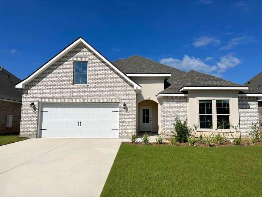 Awesome Builder Rate Incentives!  (Restrictions apply) The SYCAMORE III A in The Bluffs at Lafayette community offers a 4 bedroom, 2 full bathroom open design. Upgrades added (list attached).Special Features: separate vanities, garden tub, separate shower, and walk-in closet in master bath, kitchen island, walk-in pantry, flex space, covered rear patio, recessed lights, crown molding, framed mirrors in bathrooms, undermount sinks, landscaping, architectural 30-year shingles, flood lights, and more!Energy Efficient Features: tankless gas water heater, kitchen appliance package, vinyl low E windows, and more!