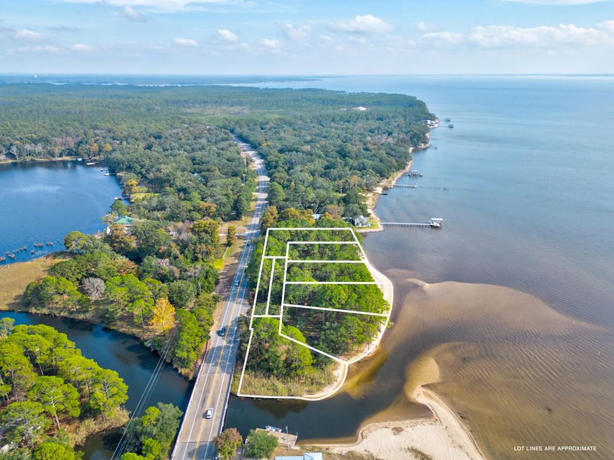 Reigning on over 700' of serene Bay frontage, the prime development opportunity of Basin Bayou Estates encompasses six homesites in the fastest growing county in all of Florida. Spanning from 0.33 to 0.62 acres, each estate sized homesite is strategically positioned to take full advantage of the famed Emerald Coast sunsets providing a new palate of mesmerizing hues each and every night. With preliminary clearing complete and an approved development order in place, this project provides a truly turn-key opportunity for investors and developers alike. Geographically poised within close proximity to the beautiful white sugar sand beaches and the plethora of world-class dining and entertainment venues the Emerald Coast has to offer. Inquire today and discover why Freeport remains one of North West Florida's most sought after areas for new development and full-time living.

