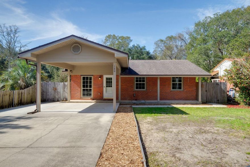 RATE BUY DOWN available, ask an agent! Meticulously maintained, well updated 3 bedroom home in the heart of Fort Walton Beach! Situated on an oversized lot, you have ample room to park a boat or trailer in the backyard with a double gate for easy access, and also a 300 sf shed with power that you could convert into another living structure or just enjoy the workshop for limitless projects! Just a short drive to the beach, military bases, shopping, and more this home has so much to offer. With a new water heater, updated electrical and plumbing, roof and windows only ten years old, you can move in and just add your own touches! Upon entering you will see the dining room/ flex space, 3 bedrooms off a hallway to your right, and a spacious kitchen. Past the kitchen you will find the living room with large laundry room with room to add an additional bathroom, and more space for entertaining or enjoying our Florida weather. Reach out to your favorite agent today to schedule a showing and come see this great home in person!