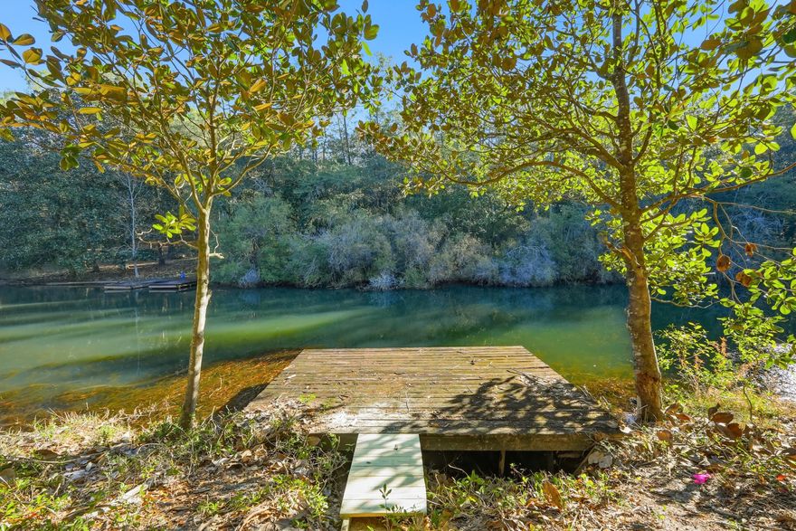 Enjoy peaceful lakefront living in this beautifully refreshed manufactured home, offering a split-bedroom floor plan and generous living space. The home features vinyl plank flooring throughout the main living areas with brand-new carpet in the bedrooms, plus fresh interior paint for a clean, move-in-ready feel.The kitchen is well-appointed with stainless steel appliances, a tile backsplash, smooth-top stove, and built-in oven, making it both stylish and functional. A cozy fireplace anchors the living area, perfect for relaxing evenings.The private primary suite includes an updated vanity, garden tub, and separate shower. Recent updates throughout the home include new water heater will be installed soon, new ceiling fans, updated lighting, new smoke detectors, and fresh finishes. Situated on lake front lot with great fishing and a dock, this property offers exceptional outdoor enjoyment. The seller is in the process of splitting the lot, and the new acreage will be approximately 2 acres, plus or minus. A carport provides covered parking and added convenience.

Don't miss this opportunity to own a refreshed lakefront home with acreageschedule your showing today!