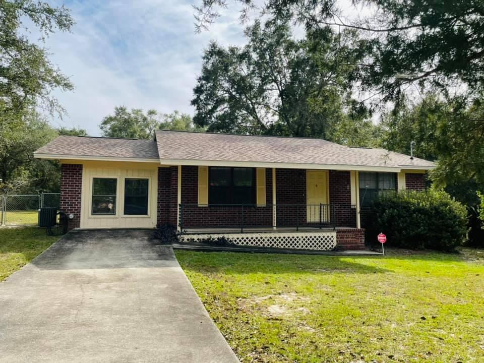 Cozy brick home with three bedrooms and one bathroom home that is conveniently located to town! Nice sized fenced-in backyard. Several upgrades through out the home make this one ready to move into! Potential tenants are required to apply and there is a $25 per adult application fee to pull background check and credit check. Requirements are one year on the job, credit score of 600 and a monthly income of $3375. One pet would be allowed on a case by case approval with a $300 non-refundable pet fee.