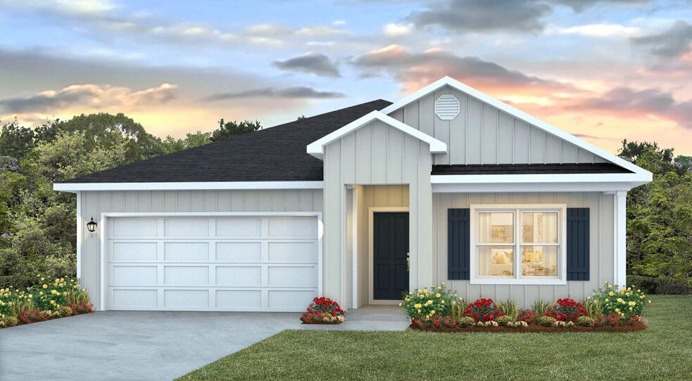 Now selling new construction homes in Owl's Head. This community is located in Freeport Florida. The Cali features a kitchen and living area with an open design that seamlessly integrate with the dining area. Interior features include EVP flooring, beautiful cabinetry in ivory, laminate countertops, a Smart Home package with DEAKO Smart Switch.  Owl's Head is convenient to restaurants, shopping, golf courses, a regional sports complex, the E.O. Wilson Biophilia Center, and several marinas. It is 36 Miles to Eglin Airforce Base, 37 Miles to Duke Field, and 23 miles to Sacred Heart Hospitals.*Not accepting investment offers at this time