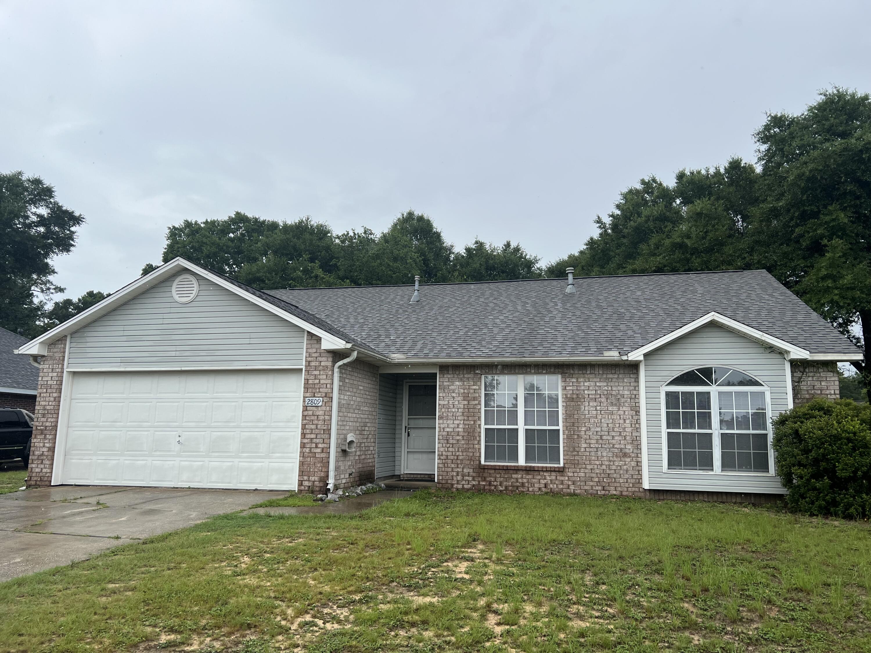 Ready for immediate occupancy. This home is located south of I10. It is painted a nice neutral color throughout and completely tiled. The home has a breakfast bar, eat-in kitchen, dining room, laundry room, and a fenced-level yard. The brand-new kitchen cabinets and granite countertops are included. A pet will be allowed.