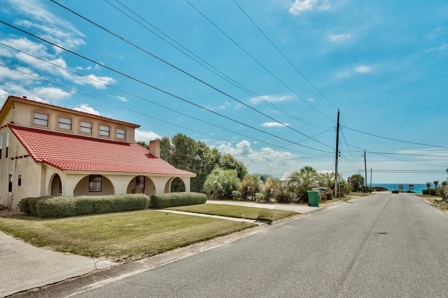 Evoking the feel of old Florida, this Laguna Beach cottage features gulf views from both the first floor kitchen, as well as the second floor master bedroom. The first floor is comprised of two guest bedrooms, one bathroom, living room, and an open kitchen/dining area. The master suite occupies the entire second floor, offering a great deal of privacy. A balcony off of the master bedroom gives way to beautiful gulf views.