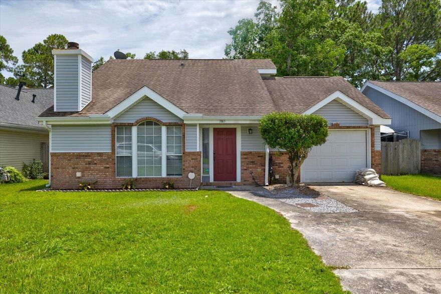 SELLER TO PROVIDE NEW ROOF & OLD REPUBLIC HOME WARRANTY PRIOR TO CLOSING WITH ACCEPTABLE OFFER! This lovely home has brand new vinyl plank flooring and new tile surround on the wood burning fireplace! It is perfectly placed in Fort Walton Beach less than 10 mins from Hurlburt Field and 20 mins from Eglin! This home features a beautiful wood burning fireplace, master on main level and a fully fenced in backyard. Book your showing today!