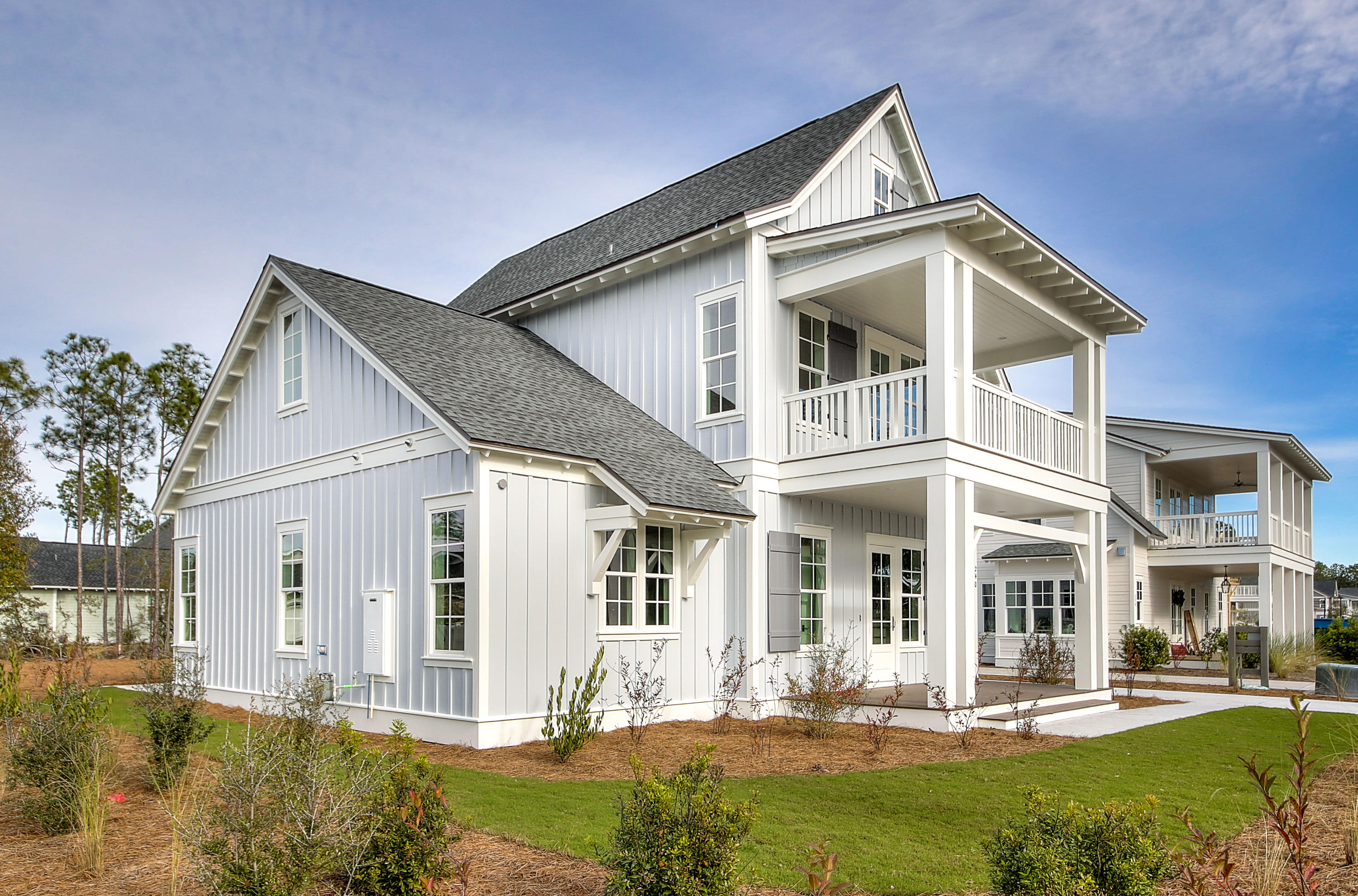 For comp purposes only. This Deereham home will exhibit beautiful and convenient design with 4 bedrooms, 3 full bathrooms, and 1 half bath. A new floor plan from Romair Homes, the well-balanced layout will include an open kitchen, dining and living space at the back of the home that connects to the expansive outdoor porch space. This home will also have a second floor balcony. Interior features include 10' ceilings throughout, wirebrushed wood floors, quartz countertops, soft-close cabinets and drawers, designer lighting and more!