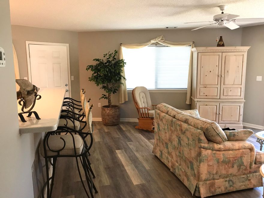 Just a two block walk to the beach and minutes from great shopping and restaurants! The unit has not been on a rental program -- though many are at Crystal Village. The owner used this unit exclusively for friends and family. The distinctive octagon shaped buildings and exquisite lawns set Crystal Village above the other condos in the area. With two bedrooms and two full baths, the unit can easily sleep 6 people. A new, low maintenance floor has been recently installed and there's fresh paint on the walls. The furniture is included, making the property move-in or rental ready! Unit 27A comes with one, dedicated parking spot. Please note that there is a $491 semi-annual assessment for insurance, due in February and September.