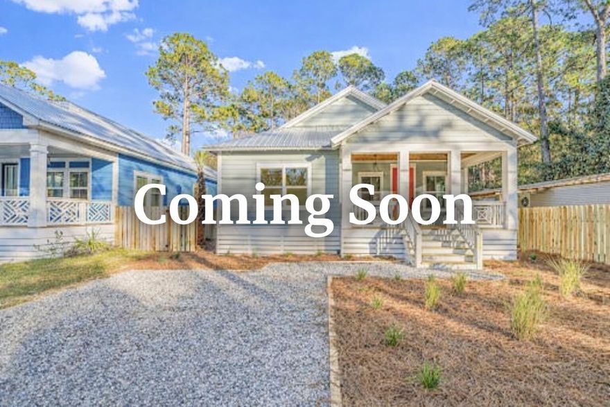 No HOA! Experience investment and relaxing coastal living in this brand-new beach home! Perfectly positioned near Choctawhatchee Bay and the pristine white sands of the Emerald Coast. Just moments from boating access at Cessna Landing and minutes from the Gulf, this New Built, offers an exceptional balance of luxury, lifestyle, and location.The interior is thoughtfully curated with vaulted ceilings, exposed wood beams, and an open-concept design that seamlessly connects the living, dining, and kitchen spaces. The chef-inspired kitchen features quartz countertops and soft-close cabinetry, while the living room invites relaxation with a warm fireplace and inviting coastal ambiance.