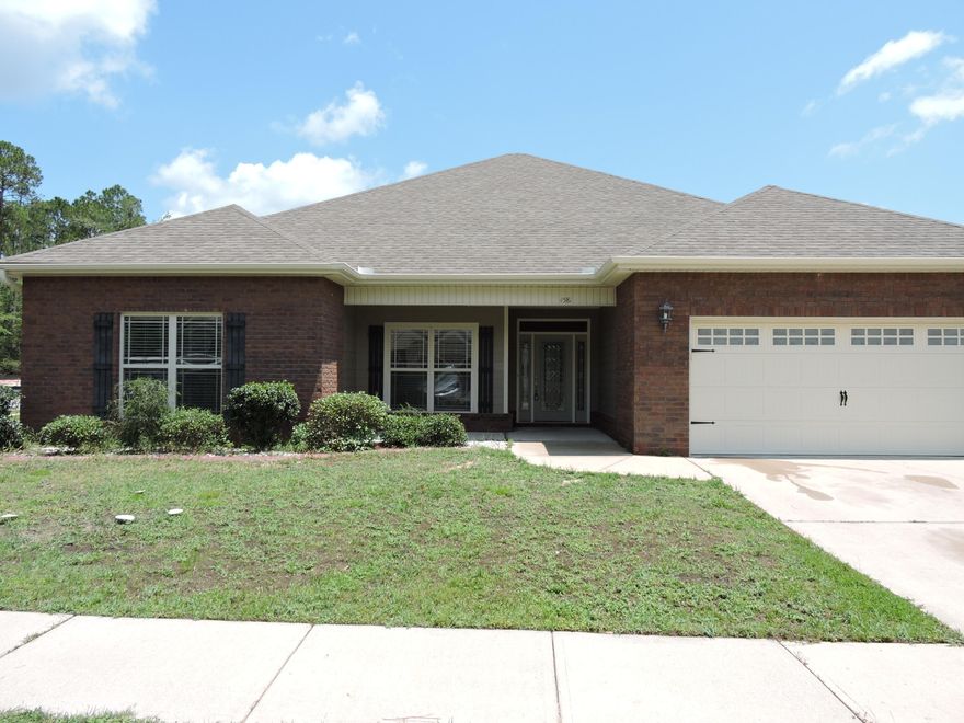 DON'T MISS THIS WONDERFUL HOME!! GREAT 4BR/2.5 BATH, 2459 SF HOME BUILT IN 2011!! Located in the quiet, smaller subdivision-Ashtons Preserve (sidewalk community). S OF I-10, SO CONVENIENT TO DUKE, 7TH SPECIAL FORCES COMPOUND, EGLIN, SHOPPING, BEACHES ETC!! Top quality home with lots of bells & whistles!! You will love the feel when you walk to the gorgeous glass front door w/ matching side lights into the home to enter the large foyer. Great home for entertaining with the open family/kitchen & dining area. French door leads to screened lanai and still patio from there to privacy-fenced back yard. Home is located on corner lot also you will find no popcorn ceilings in this home but you will find 10ft ceiling in the foyer & family room & 9ft throughout the rest of the home.You'll find