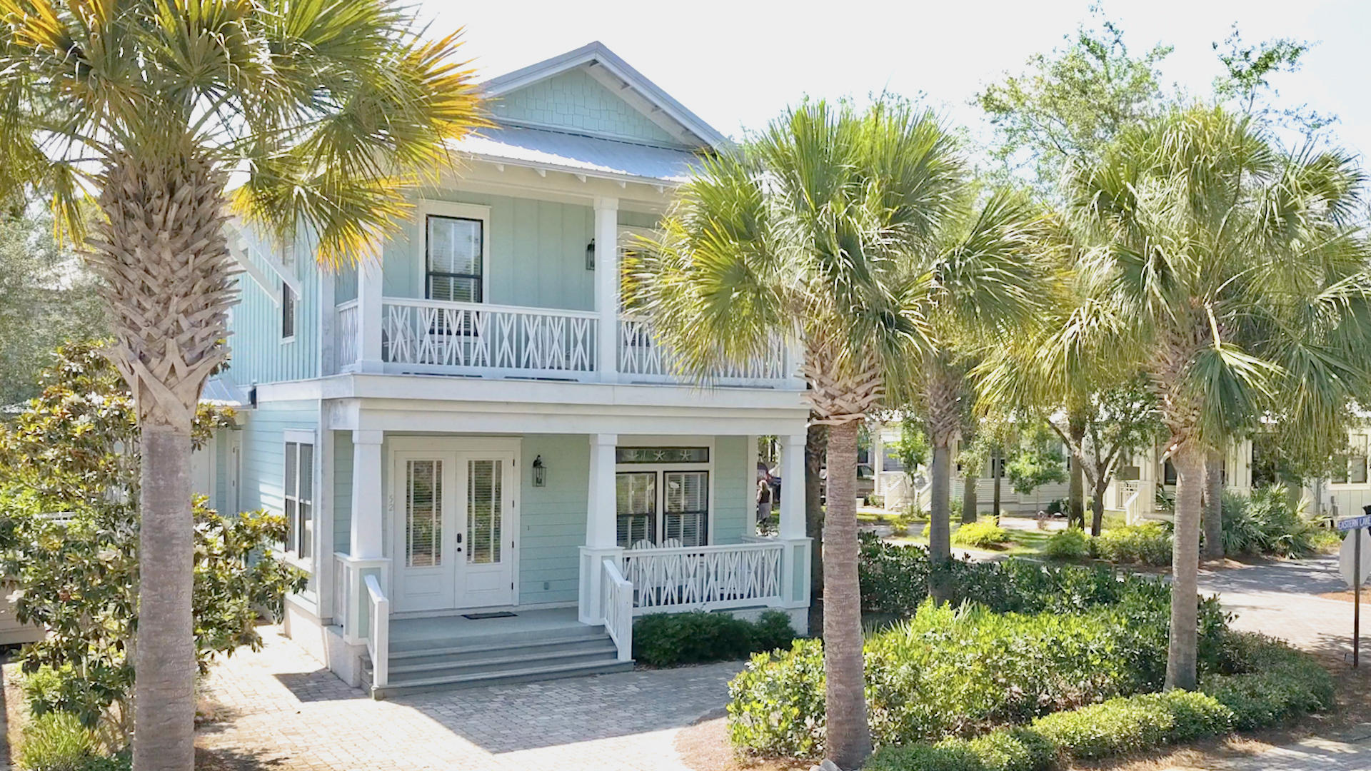 Lowest Priced 4BR home South of 30A!!! Rental projection over $67k!!! Tucked in a small quiet neighborhood between Seaside and WaterSound with brick paved, palm tree lined streets and a beautiful community pool just a short distance to the large beach access.Second home, never rented. Immaculately maintained. Beautifully decorated. Open floor plan. Large bedroom on the first floor. Extra storage space for bikes, golf cart and more.Enjoy a quiet part of 30A and take a short ride on your golf cart or bicycle to all of the shops, restaurants and events in Seaside.