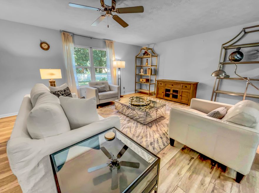 Available furnished or unfurnished! Beautiful newly updated 2B/1Ba house with 2-car garage and additional parking on the West end of Panama City Beach. Enjoy short walk to Lake Powell access. Two minute drive to Publix & Winn Dixie plazas; near 30A restaurants & coffee shops, or short bike ride to beach.  Dogs allowed!