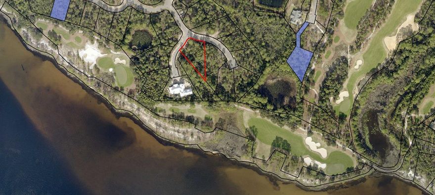 This is a large (.6 acre) homesite in one of the premier parts of the community. Wild Heron is situated along the shores of Florida's largest coastal dune lake; under canopies of beautiful old oaks is a place of privacy and quiet comfort offering extravagant view of Lake Powell and three of the most picturesque Shark's Tooth fairways. This unique Coastal Craftsman community, best described as a sanctuary, offers all the world-class amenities you could ever need including Shark's Tooth Golf Club, Har-Tru Hydrocourt Tennis Courts, a lakeside grill and fire pit, community swimming pool, fitness center, boardwalks, trails and parks. The Boathouse at Prospect Point includes a dock for access to Lake Powell and is well stocked with kayaks and canoes for residents' use.