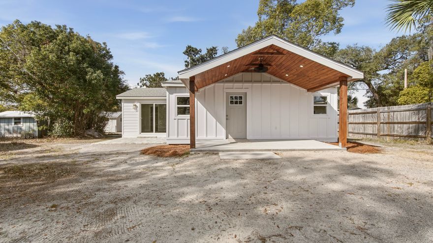 Completely Remodeled Cove Home Move in Ready! Welcome to 125 Linda Lane, this beautifully renovated 3-bedroom, 2-bath home located in the highly desirable Cove community of Panama City. This home has been completely updated while maintaining its classic charm. Recent renovations include but not limited to; spray foam insulation for improved energy efficiency, brand new luxury vinyl plank (LVP) flooring throughout, custom cabinetry, and all new appliances. The thoughtfully designed kitchen offers modern finishes and ample storage, opening to comfortable living and dining spaces ideal for everyday living or entertaining. The split-bedroom floor plan provides privacy and flexibility. Both bathrooms have been updated, and the home features new central heating and air. Situated on a 60x140 lot, there is room to enjoy outdoor living, or relaxing evenings on the porch. Located just minutes from the bay, downtown Panama City, shopping, dining, and schools. No HOA. This is a turn-key opportunity in one of the area's most established and sought-after neighborhoods. Schedule your private showing today.