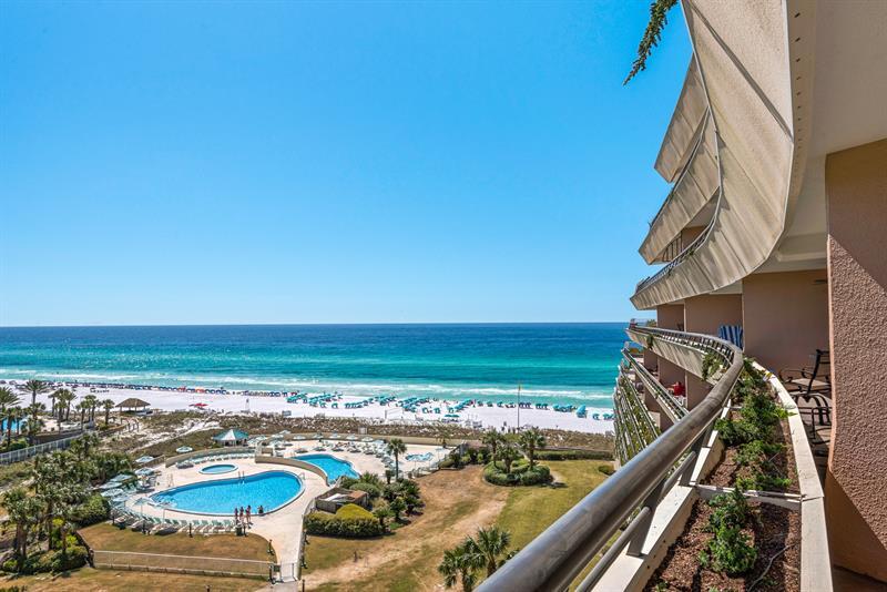 69k in Gross Rental Income...Here is an opportunity to own a rare unit in Edgewater Beach Resort. Unit 906 is one of four  units that offers the oversized 2nd bedroom (only 95sqft less than a 3 br). Located on the  9th floor, this unit offers amazing Gulf of Mexico views and sugar white sands from both the master bedroom and living areas which are connected by the large balcony. Unit 906  is turnkey ready with beautiful furniture and rental bookings in place for the summer which convey with sale...  Edgewater Beach is a gated, Gulf front condo with first class amenities including 425' of beachfront, two pools (one seasonally heated), hot tub, playground, basketball courts, fitness center, game room, under building parking garages, on site night security and more! Owner pets are allowed.