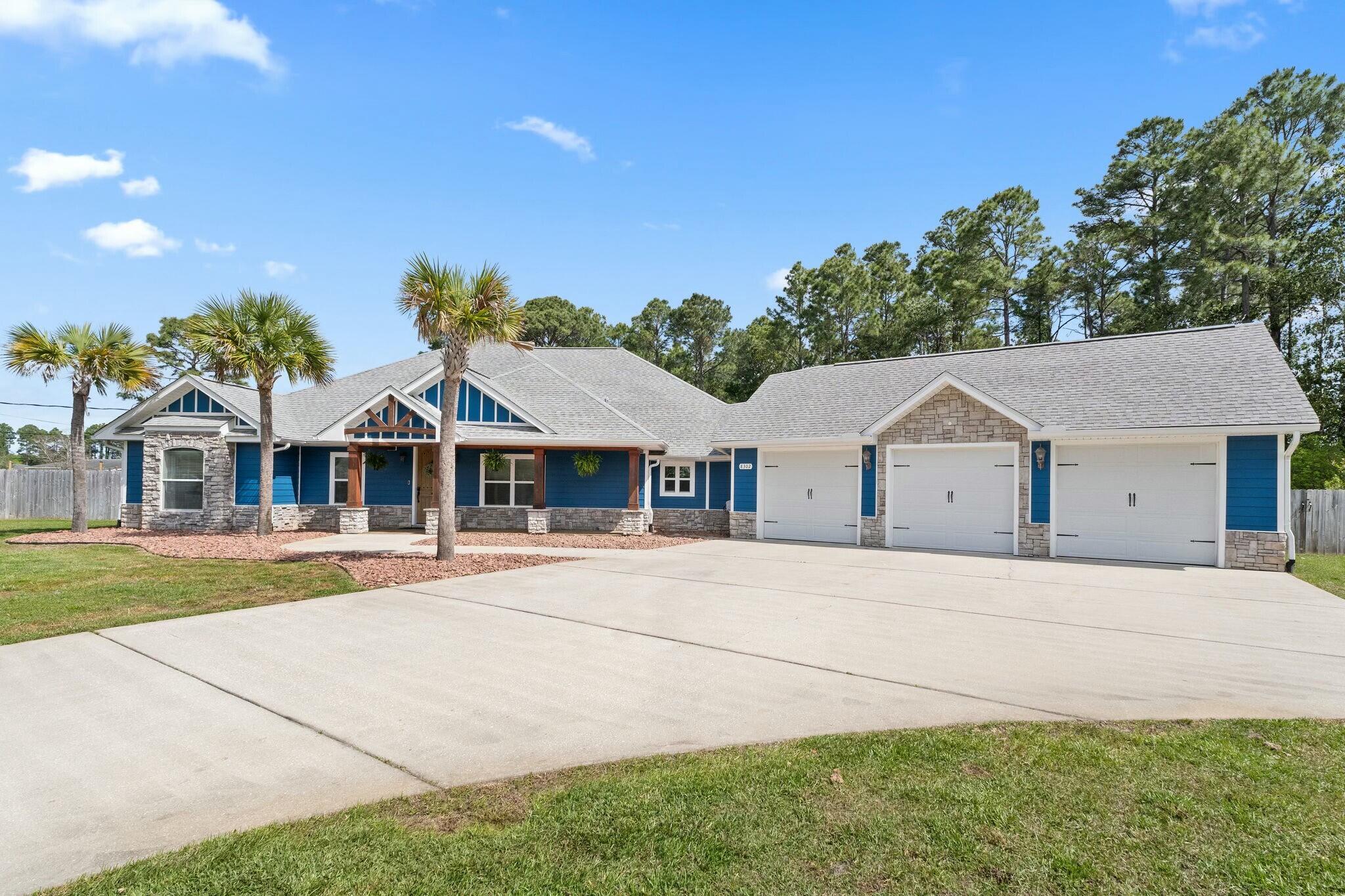 Back on the market at no fault of the sellers! Nestled on a sprawling 1.37-acre lot, this exquisite 4-bedroom, 3-bathroom luxury home offers the perfect blend of elegance and tranquility, just moments from the pristine shores of the beach. As you step inside, you're greeted by an inviting open-concept living space, adorned with high ceilings and floor-to-ceiling windows that bathe the interior in natural light. The gourmet kitchen, complete with top-of-the-line appliances and a spacious island, is a chef's dream come true. Each bedroom is a serene retreat, with the master suite boasting a spa-like en-suite bathroom and a private balcony to enjoy the coastal breeze.