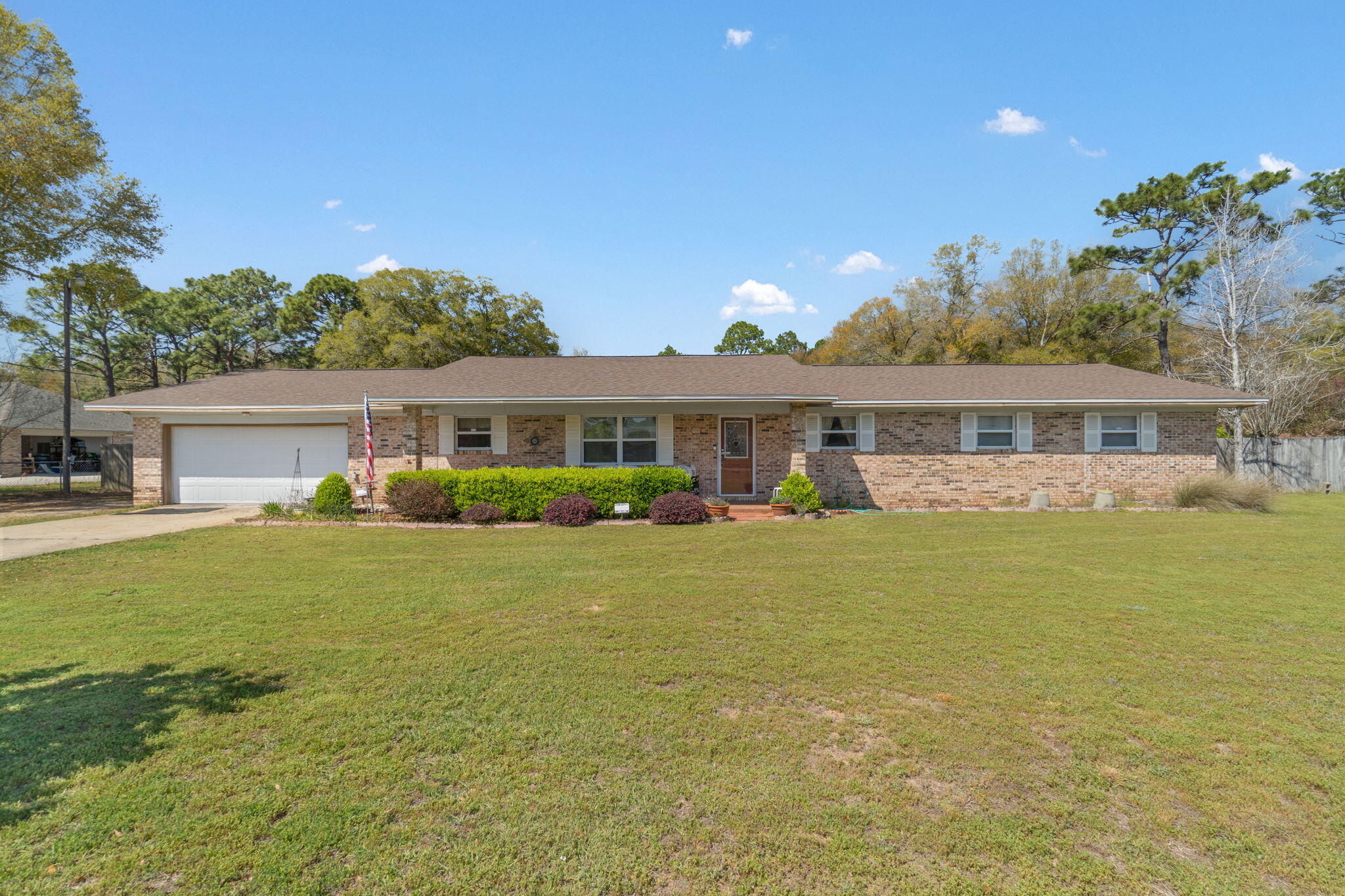 Back on the market, no fault of the Sellers! Welcome home! This 3BR/2BA home has been meticulously maintained and is ready for a new owner! This one has it all! The massive kitchen is a must-see with an open-concept feel! Tons of storage and space! Awesome large covered patio and fenced backyard perfect for entertaining guests, gardening, or adding a pool! Master bedroom has two large walk-in closets and spacious bathroom. Easy access to shopping, dining, and the water! No HOA! If desired, property qualifies for a Renovation Loan! Copper wiring, hurricane clips, and Sellers are offering a riding lawnmower to the Buyer(s).This one won't last long! A must-see!