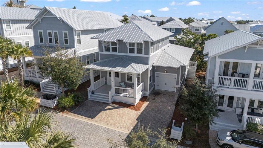 Welcome to your dream coastal retreat in the heart of Highland Parks on 30A! This neighborhood, known for its low HOA fees and resort-style pool, boasts a stunning beach home that is the epitome of casual yet immaculate coastal living, This fully furnished, 4-bedroom, 4-bathroom sanctuary with multiple upgrades, streaming TV's and 2,162 square feet, is the model of a beautifully designed space. As you step inside, you'll be greeted by the warmth of hardwood floors, elegant crown molding, and charming plantation shutters, all complemented by the quintessential coastal touch of shiplap. The spacious primary bedroom is conveniently located on the first floor, while the second floor hosts a 2nd primary suite and two additional bedrooms, providing ample space for family and guests. At the center of this home lies a spacious living and dining area and the gourmet kitchen, a true culinary delight featuring a Caf?? gas cooktop, soft-closing cabinetry, and opulent stone countertops. 

Step outside to your expansive private back deck, complete with comfortable seating for all your guests and a TV for game day entertainment. The southern-style front porch invites you to relax and soak in the coastal breeze and watch the world go by. Plus, the newly epoxied garage floor offers a perfect space to store all your beach toys.

Community amenities abound, including a heated resort-style pool, hot tub, fire pit, outdoor kitchen with gas grills, a massive lounge area, and a 4-story tower with breathtaking Gulf views. Explore the walking trails through Point Washington State Forest, complete with pet stations for your furry friends, all perfectly situated just steps away.  This home is ideal for vacation rentals, investment opportunities, or full-time living

Nestled in Blue Mountain Beach, you'll have access to multiple beach access points, including Gulfview Heights, Blue Mountain Beach, only a short bike ride away.  Indulge in local culinary delights at nearby favorites like Shunk Gulley, Red Fish Taco, Blue Mtn Creamery, Mimmo's, Cow Girl Kitchen, Goat Feathers, Blue Mtn Bakery, and Local Catch.

Don't miss this incredible opportunity to embrace the 30A coastal lifestyle and make this exceptional beach home your own!