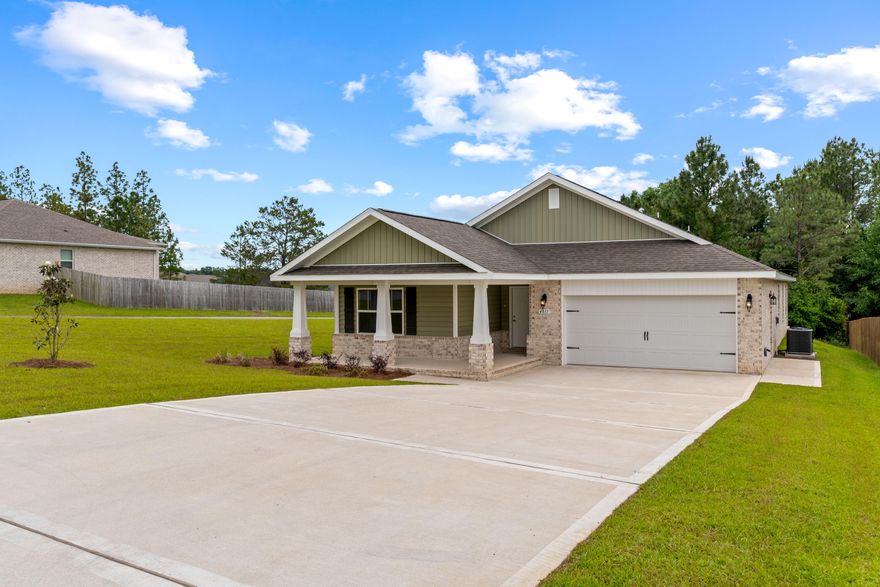 Move in Ready * Seller is offering $1 VA Move In or $15K Your Way Incentive to Buyers for Closing Costs, Prepaid Items, Interest Rate Buy down on this home (Certain Restrictions Apply) *Corner Lot 75' x 300' *2X6 Exterior Construction * Sewer Lot not Septic * Split Bedroom 4BR/2.5BA, Family Rm, Dining Rm, Breakfast Cafe *10 Ft Ceilings &  Wood Laminate Plank Flooring in Main Living Areas *Granite Countertops in Kitchen & Baths *Kitchen: Island, Stainless Steel Appliances & Walk In Pantry * Soft Close Cabinetry * Main Suite w/ Trey Ceiling & Main Bath with Builders Signature Zero Entry Walk in Tile Shower w/ 2 Shower Heads, Separate Soaking Tub, Double Vanities & Large Walk-in Closet * Tile Flooring in All Baths * Ceiling Fans All Bedrooms & Family& Rear Covered Lanai * Irrigation & More*