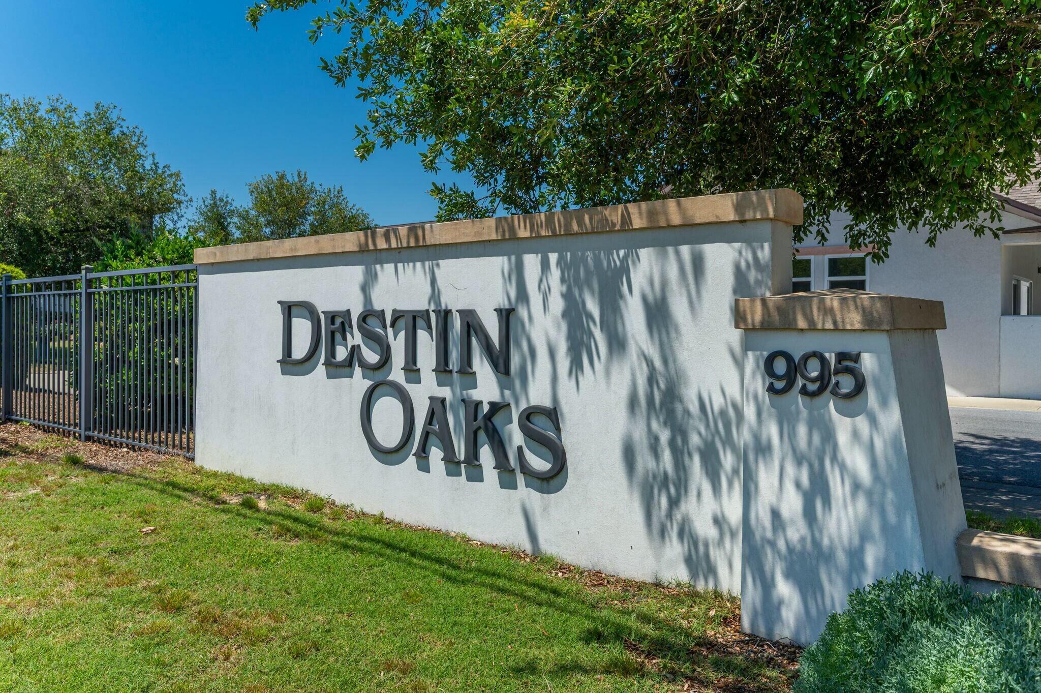 Destin Oaks - Residential Lease