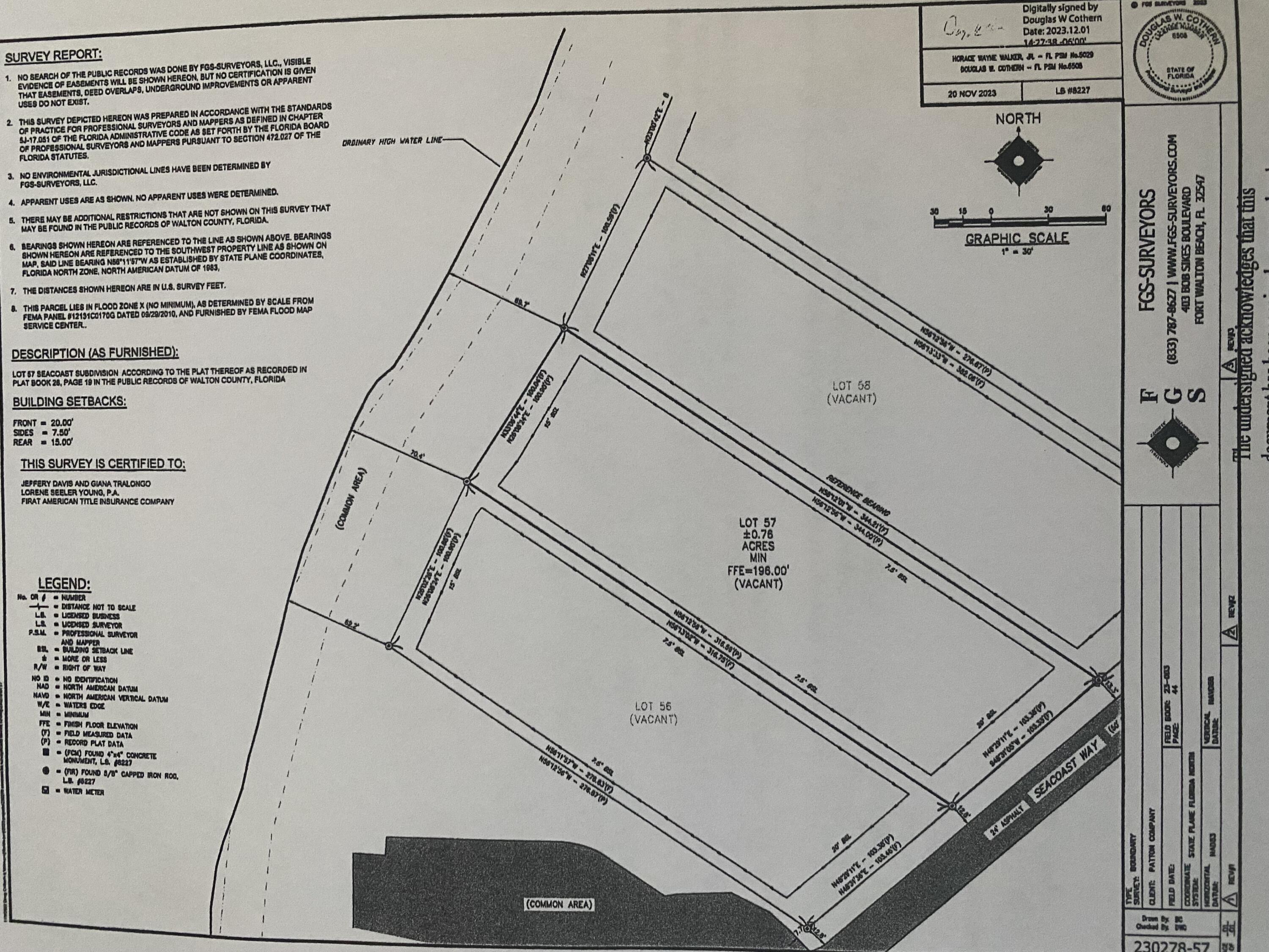 Seacoast Estates - Land