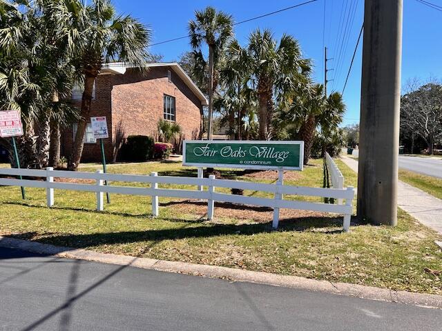 Beautiful move in ready 2BR, 2BA first-floor corner unit with fresh paint, luxury vinyl flooring, and updated light fixtures. Conveniently located near shopping, dining, and just a short drive to stunning local beaches. Only 19 minutes to Eglin AFB East Gate! A unique feature of this unit is the ability to access the unit from the first floor patio and/or the interior walk way. The HOA Includes: Community pool, laundry facility, water, sewer, garbage, lawn care, interior common area upkeep, exterior maintenance/cleaning, security cameras, road maintenance, roof, and pest control. Make this easy access condominium your next home or investment property. Schedule your showing today! Buyer to verify measurements and pertinent information.