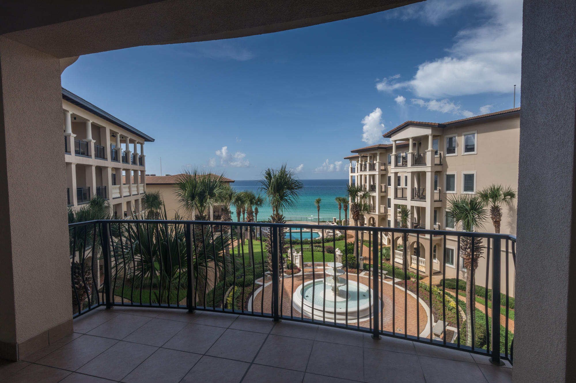 A 30A LUXURY RARE FIND!!Welcome to BELLA VITA 30A in Blue Mountain Beach! Sitting stately elevated above the Gulf, one might forget that you aren't on the French Riviera or the coast of Italy! This is one of the most Desirable, Exclusive, Luxurious Resorts on 30A!! Bella Vita has very little turn-over in general, but RARELY- even years- since this large floorplan, 4 bedrooms/ 4.5 bath, 3088 sf unit has come on the market!! This unit sits center-stage on the 3rd floor, granting breathtaking views of the Gulf over the meticulously maintained courtyard with the fountain and pools.